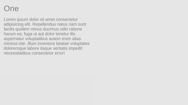 Horizontal Fullscreen Slider v3 - HTML/CSS