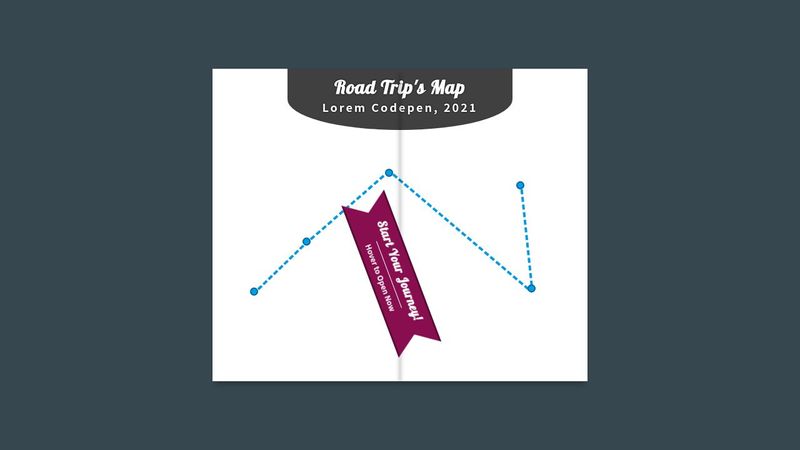 CSS Road Trips Map Pamphlet