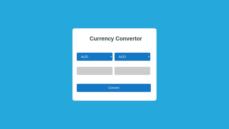 Currency Convertor