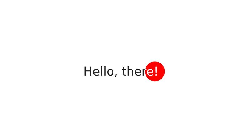 Text animation-css