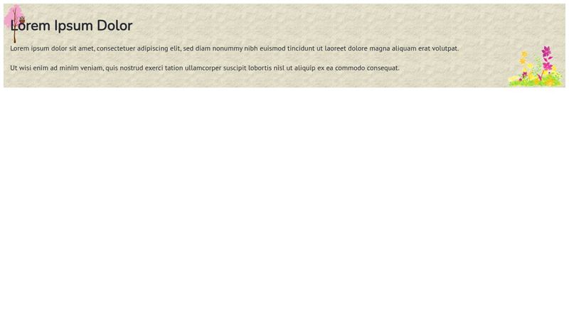 CSS Multiple Backgrounds 05