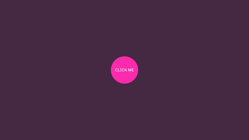 Codepen cursor particles challenge - particle button