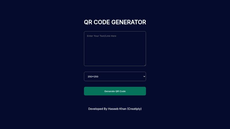 QR Code Generator