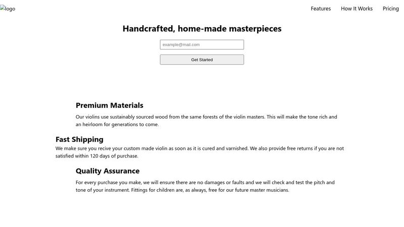 Product Landing Page product-landing-page