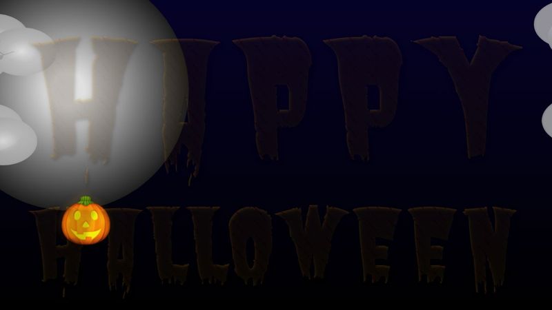 Happy Halloween - CSS Animation