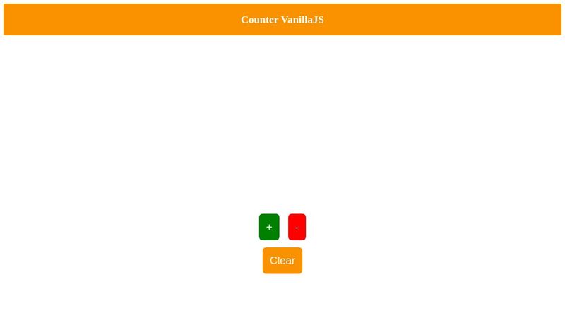 counter-vanillaJS