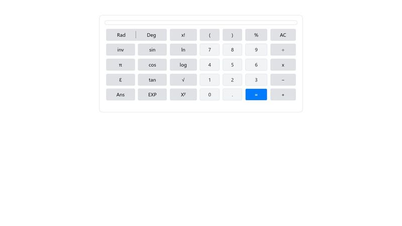 Bootstrap Calculator