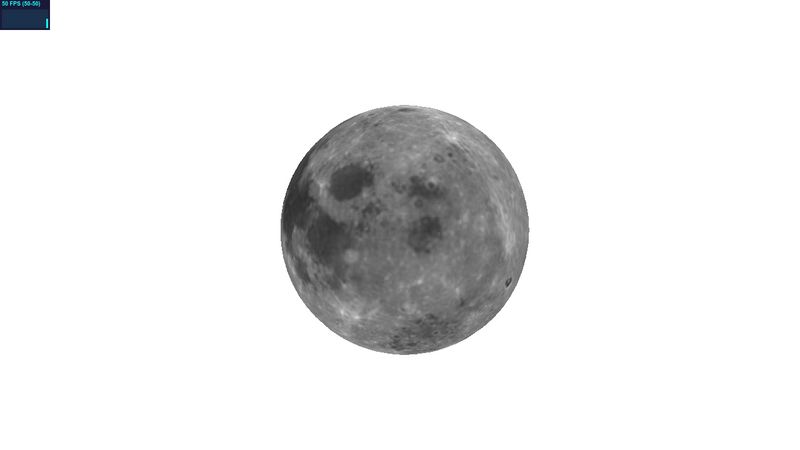 Moon Texture Three.js