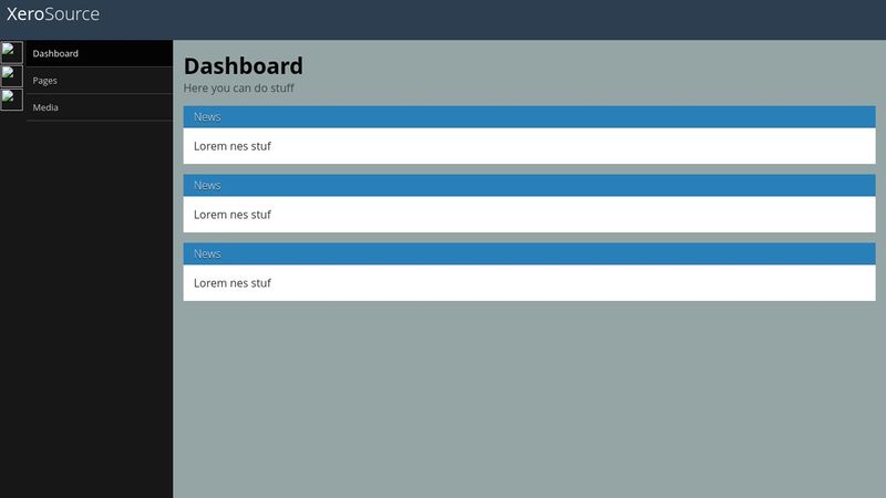Admin Panel css html