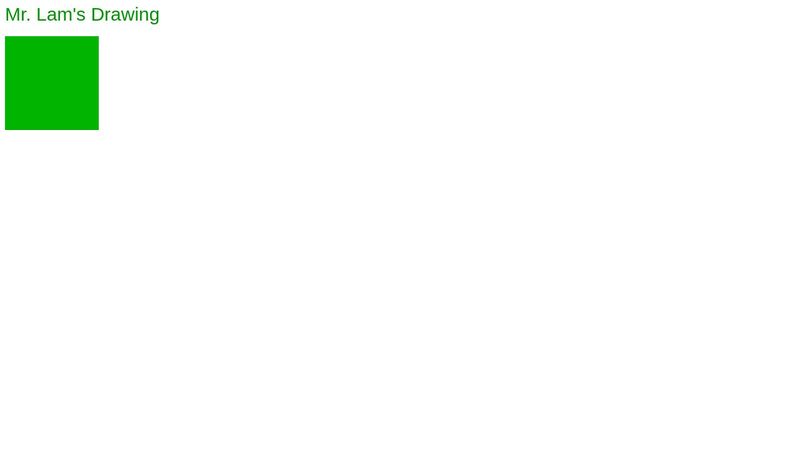 Basic Javascript Drawing 1