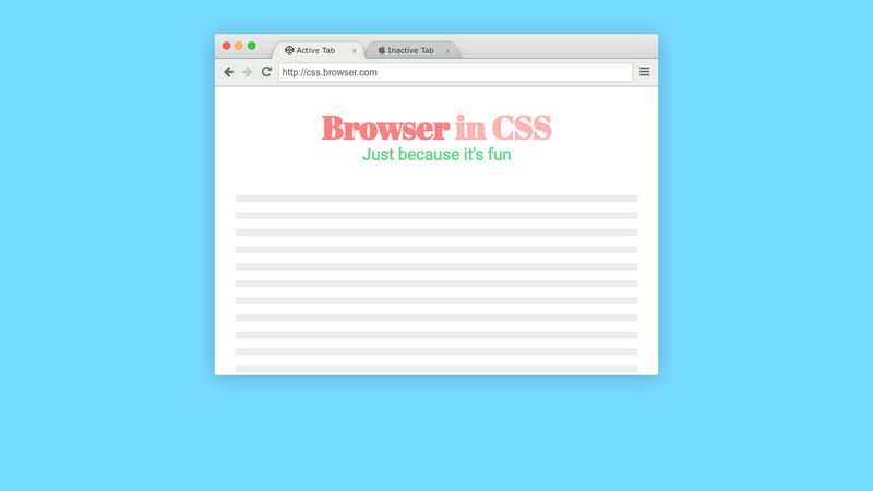 Browser In CSS