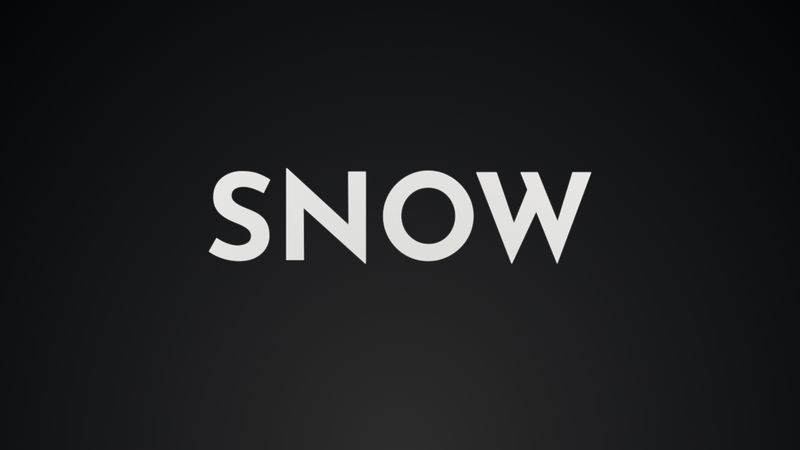 Snow JS + CSS