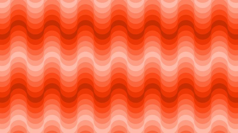 Retro Waves Tessellated Pattern - No Div - Pure CSS