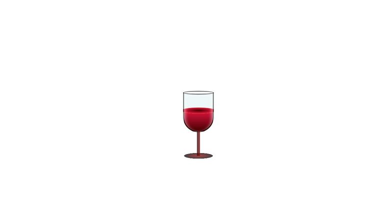 Pure CSS One Element Animated Wine Glass