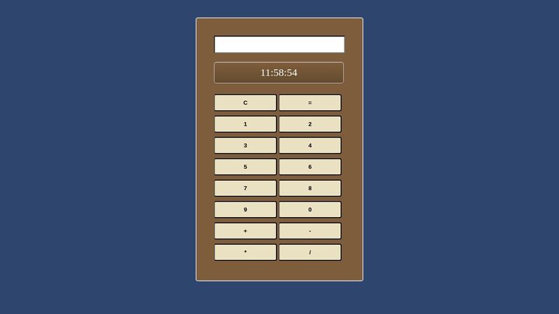 Jam Digital menggunakan HTML, CSS, dan JavaScript