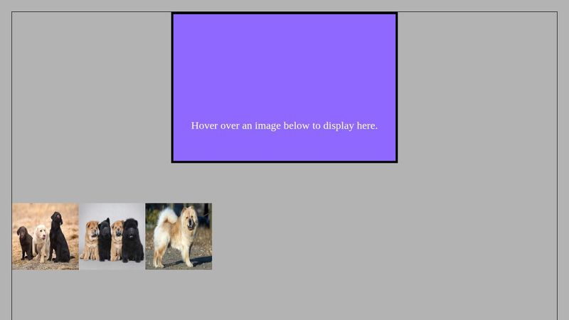JS - Gallery Homework