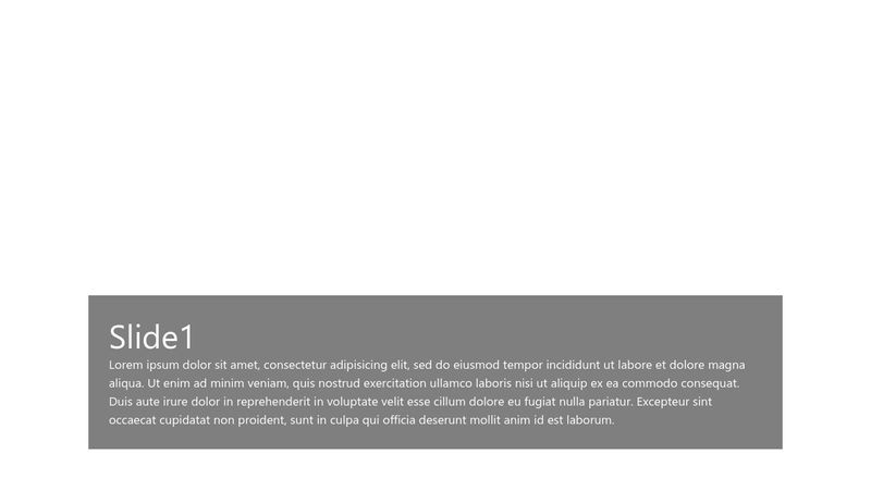 Bootstrap - Slide Card