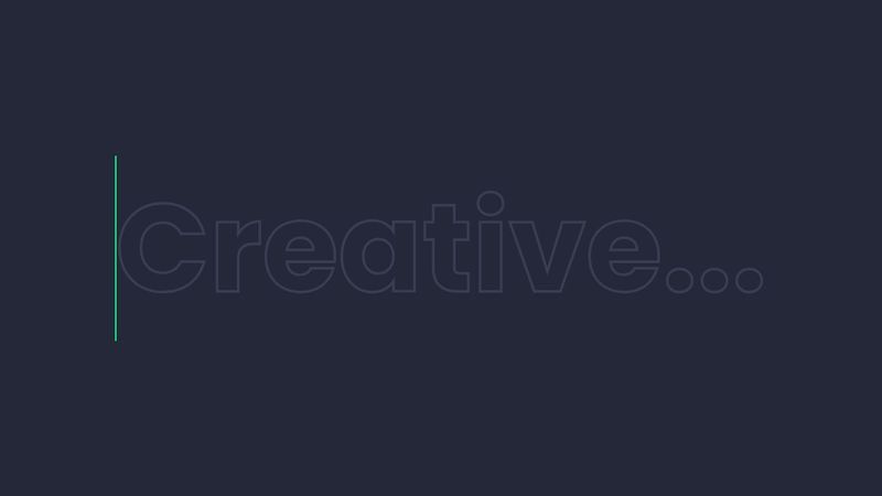 CSS Creative Text Animation Effects