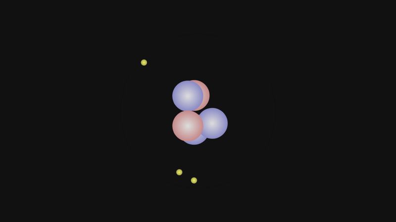 Animated Atom Model (pure Css)