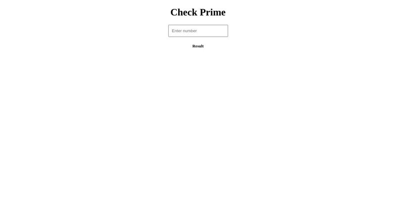 Javascript Check Number is prime or not