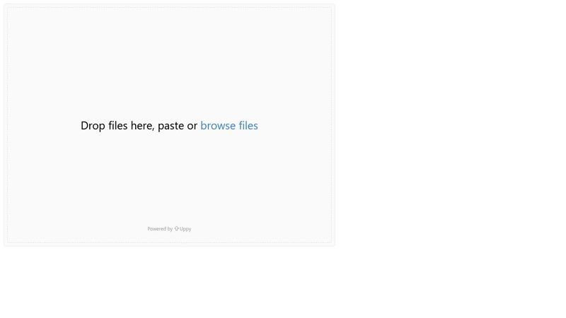 Multiple file upload with uppy