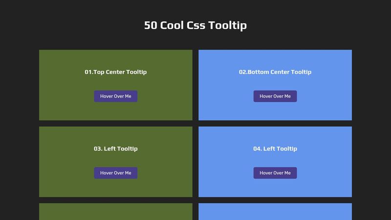 50 css tooltip design