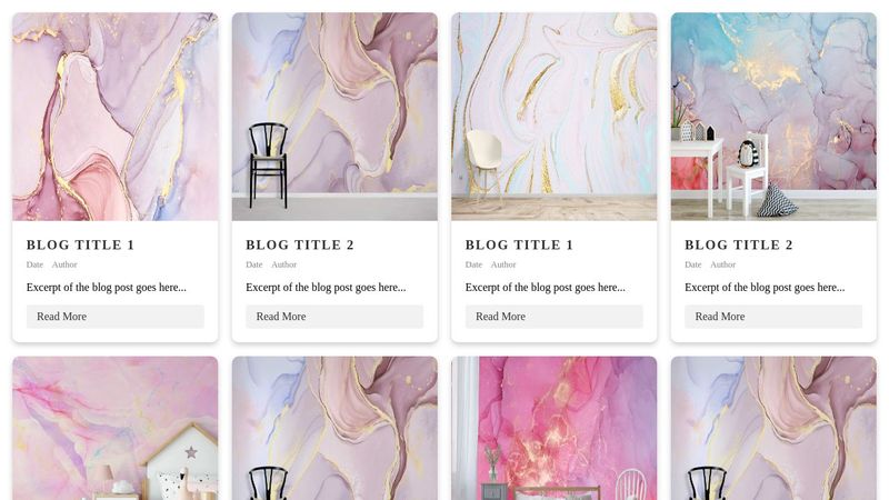 Responsive flex box card Html and Css