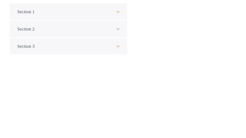 Nested Accordion Vanilla JavaScript