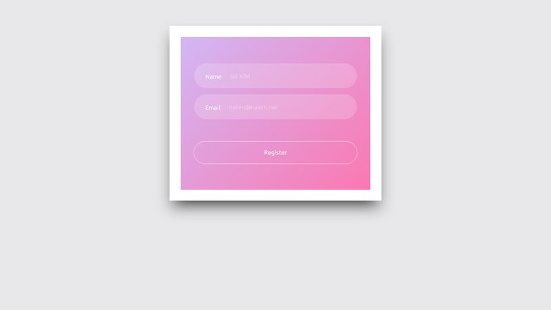 CSS Flexbox KILLER Responsive Registration Form With Source Code