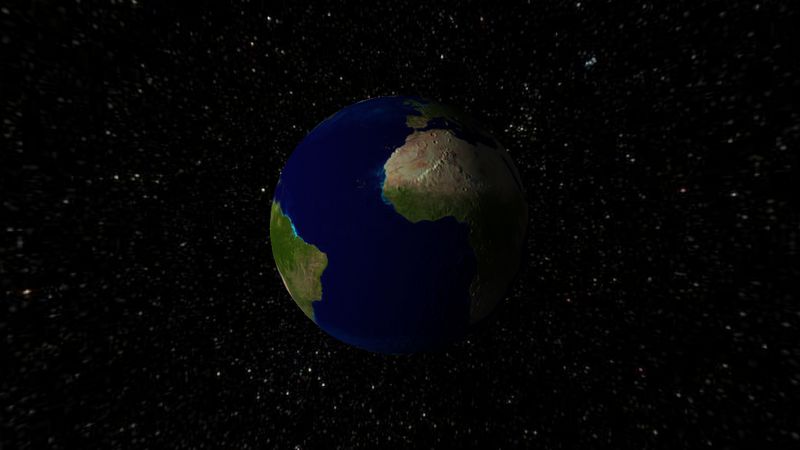 ThreeJS Planet Earth (Планета Земля)