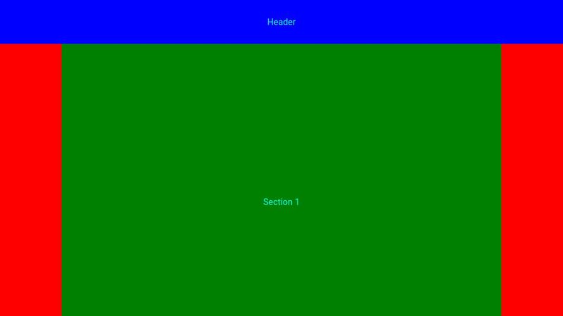 CSS Basic Layout - Single Page Layout