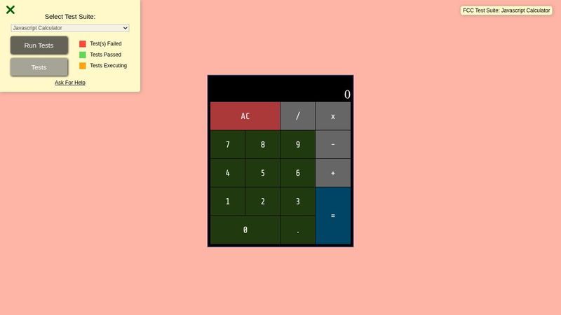 Javascript Calculator