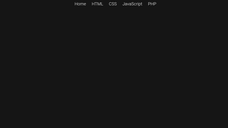 Navbar hover effect
