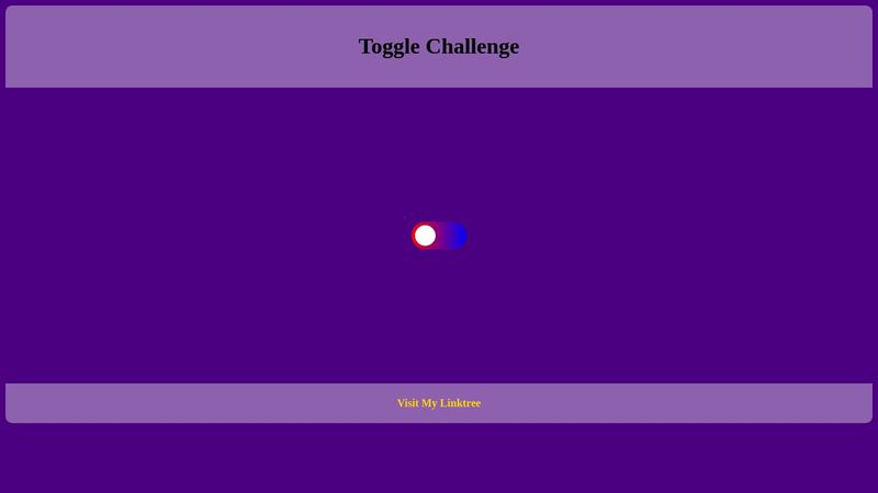 Toggle Challenge