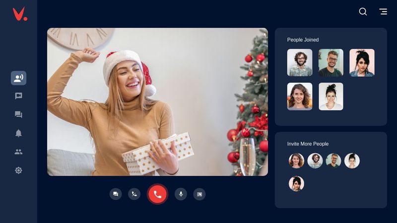 Video Calling Website UI Design