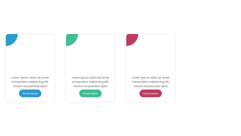 Animated Card Design using HTML and CSS - InCoder