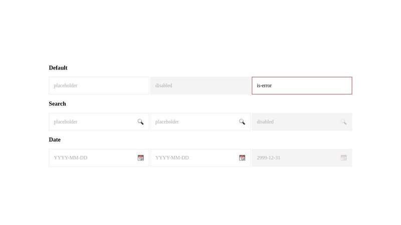 Input Delete Data, Search Word, Calendar (vanilla.js)