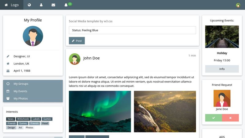 Social Media Template
