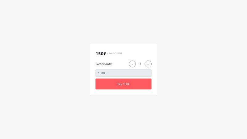 Booking Form with JavaScript (ES6)