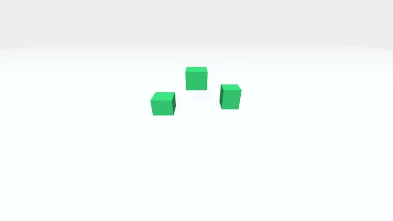 Jumping squares /w Threejs & GSAP