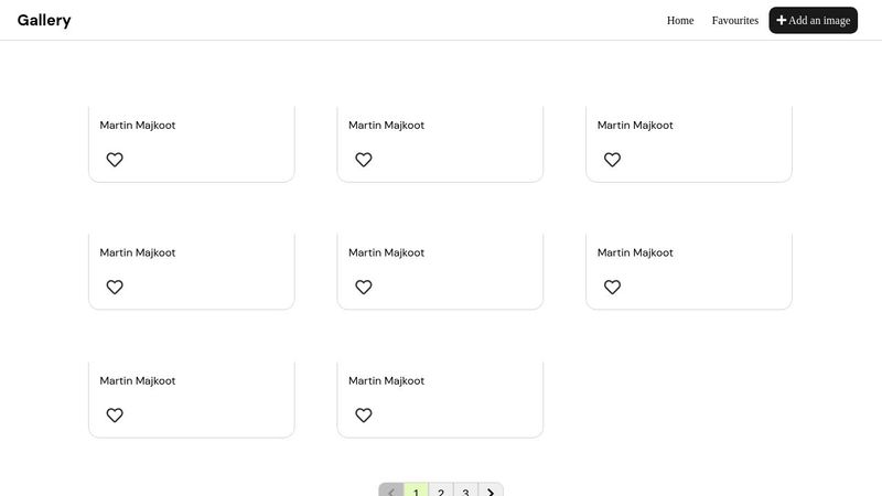 HTML CSS Gallery