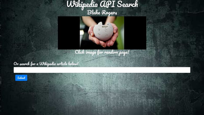 Wikipedia API