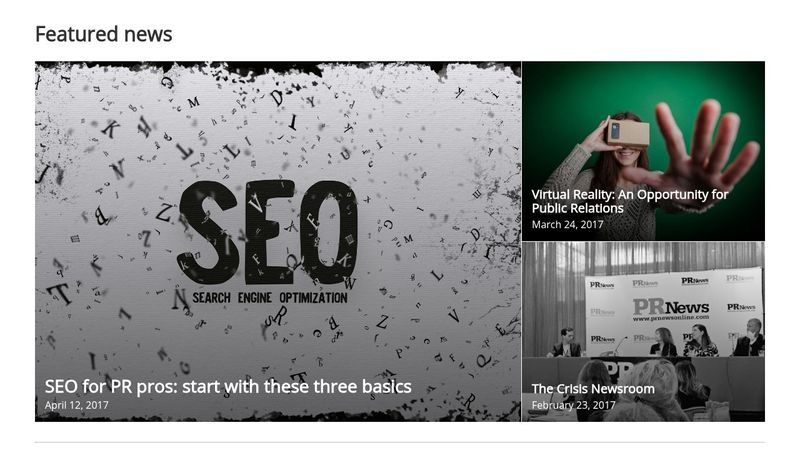 Featured items css grid image.