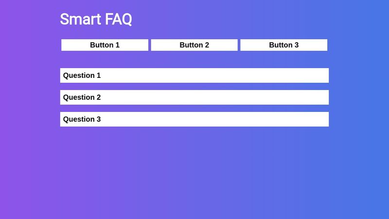 Simple FAQ System