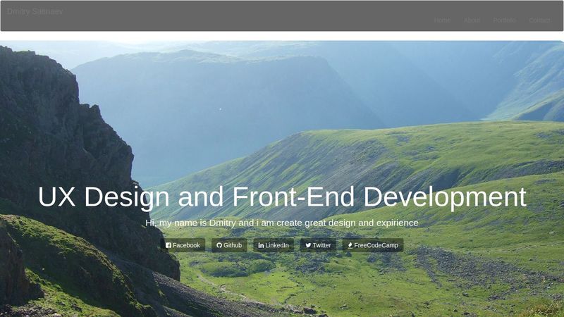 FreeCodeCamp Portfolio Lesson