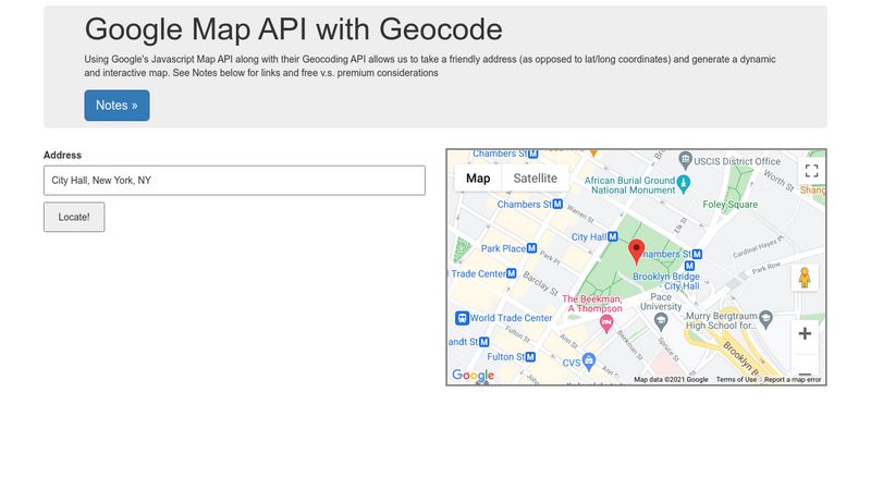 Google Maps API With GeoCoded Input   WwVJap 800 