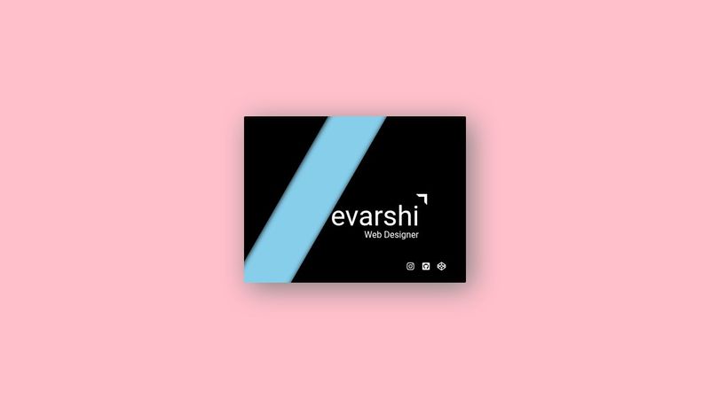 Pure CSS Animated Card