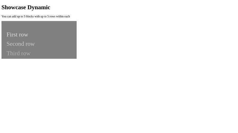 Animate multiple Text Elements dynamically - Pure CSS