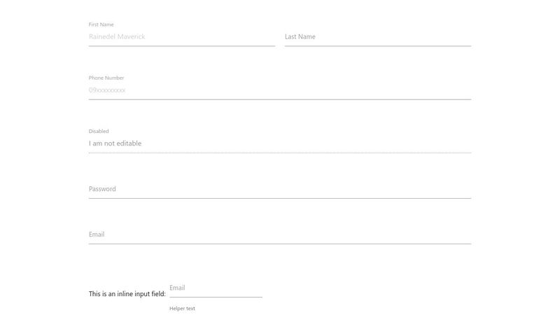 materialize css with form validation