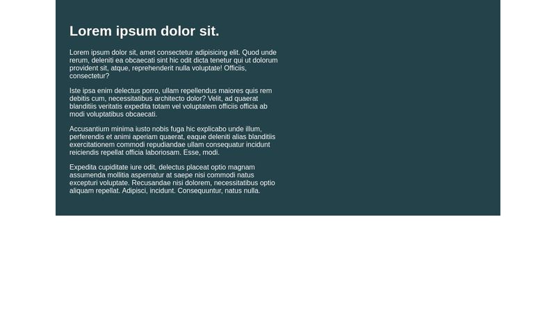 Conquering Responsive Layouts - Challenge 1